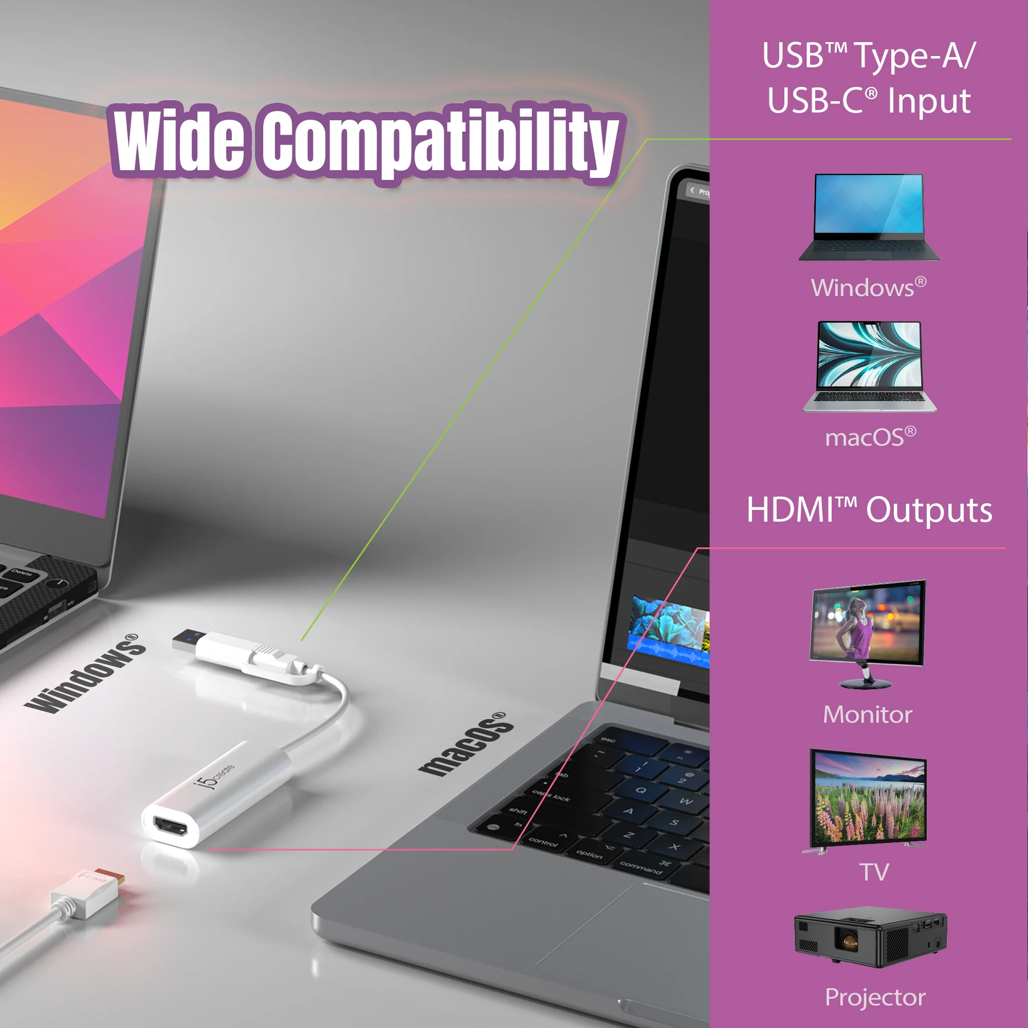 USB™ to HDMI™ Multi-Monitor Adapter - Image 8