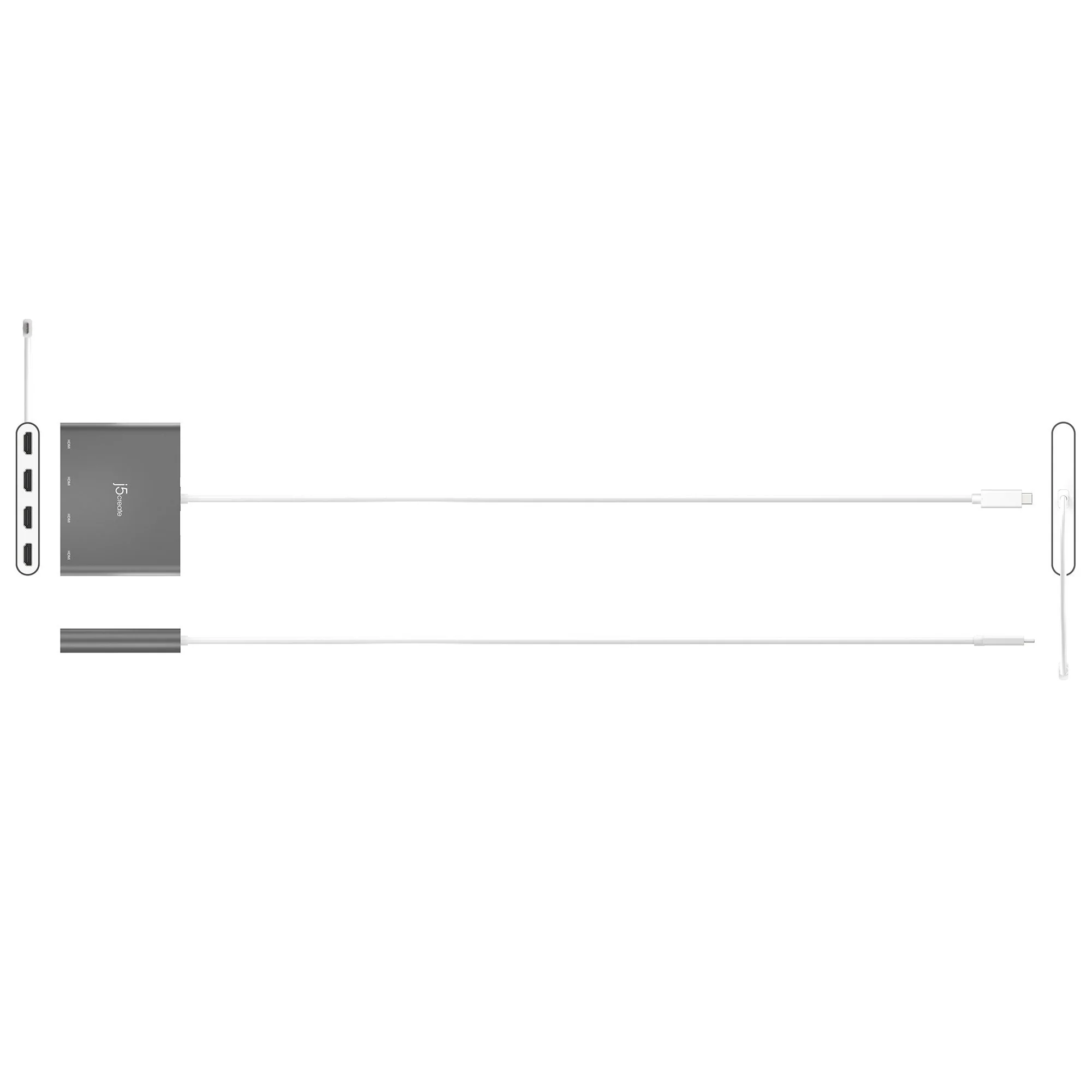 USB-C™ to 4-Port HDMI™ Multi-Monitor Adapter - Image 7