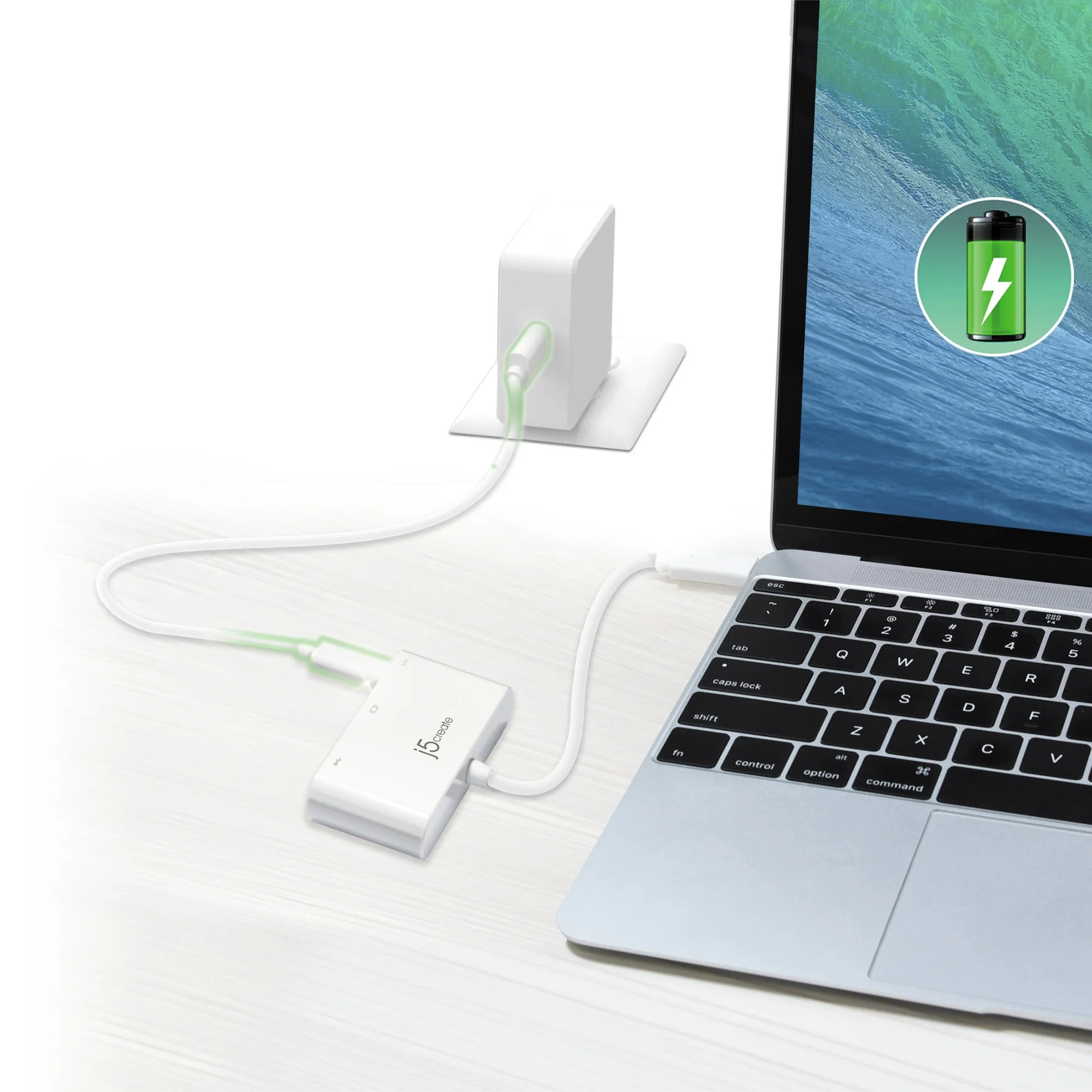 USB-C® to HDMI™ & USB™ 3.0 with Power Delivery - Image 4