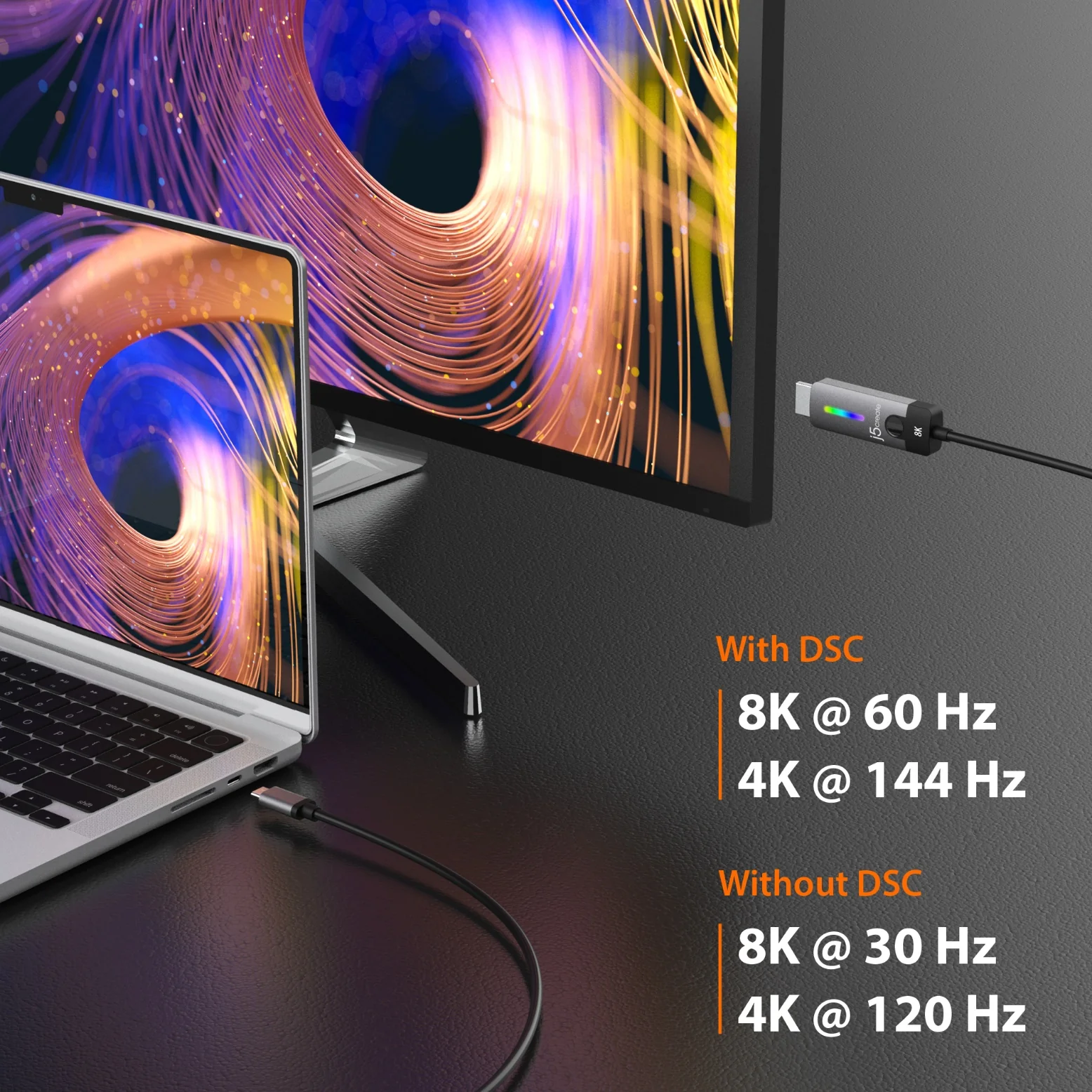 USB-C® to HDMI™ 2.1 8K Cable - Image 7