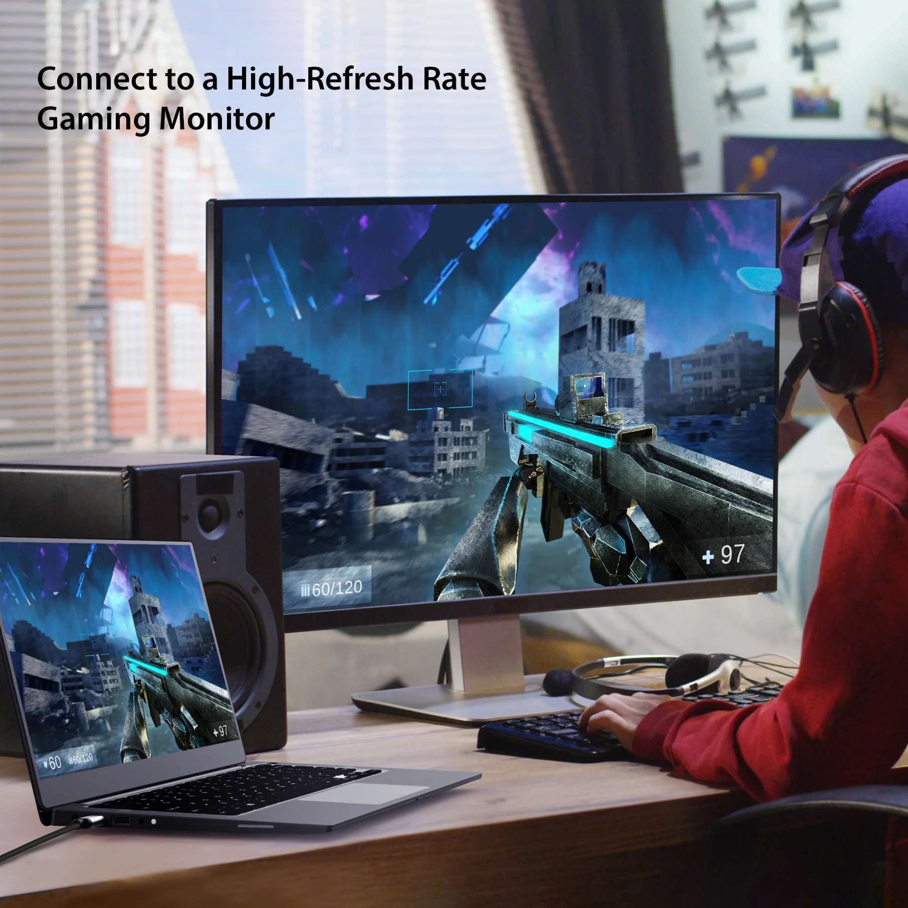 USB-C® to HDMI™ 2.1 8K Cable - Image 9