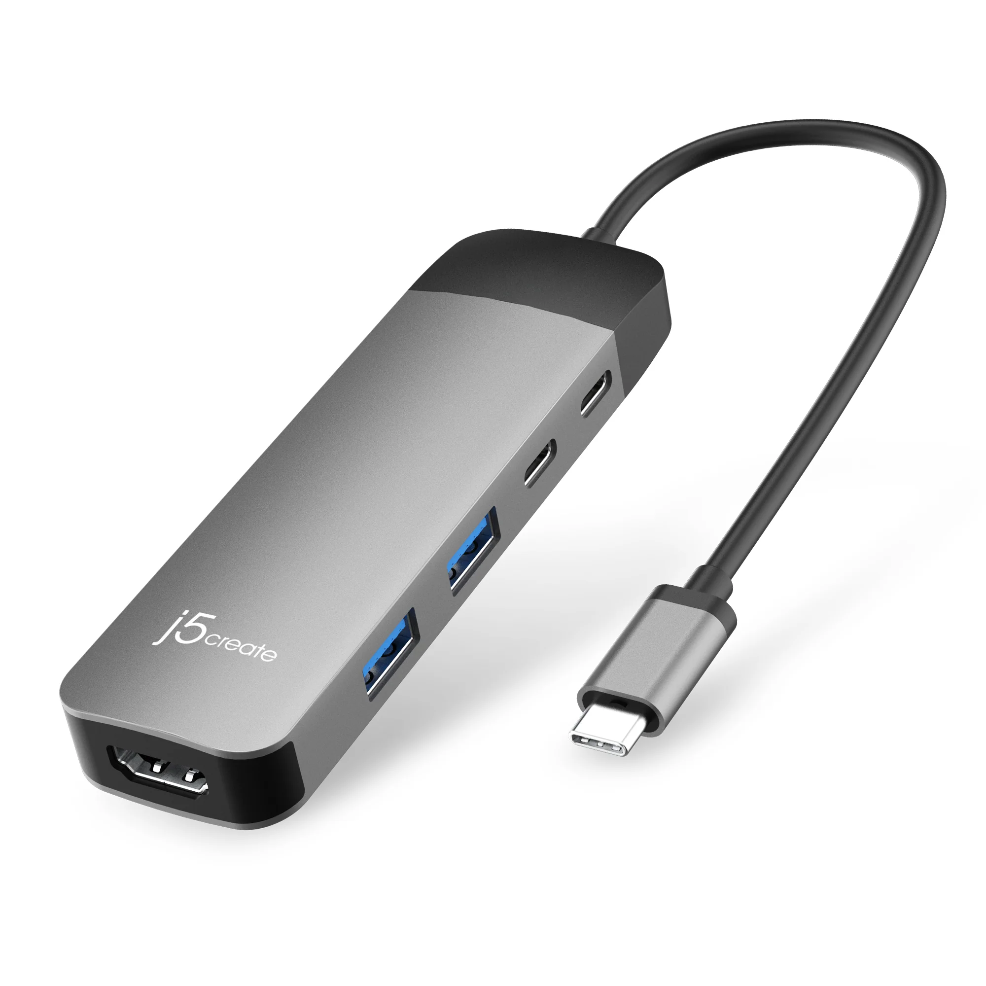 USB-C® 6-in-1 4K Multi-Port Hub (PD)