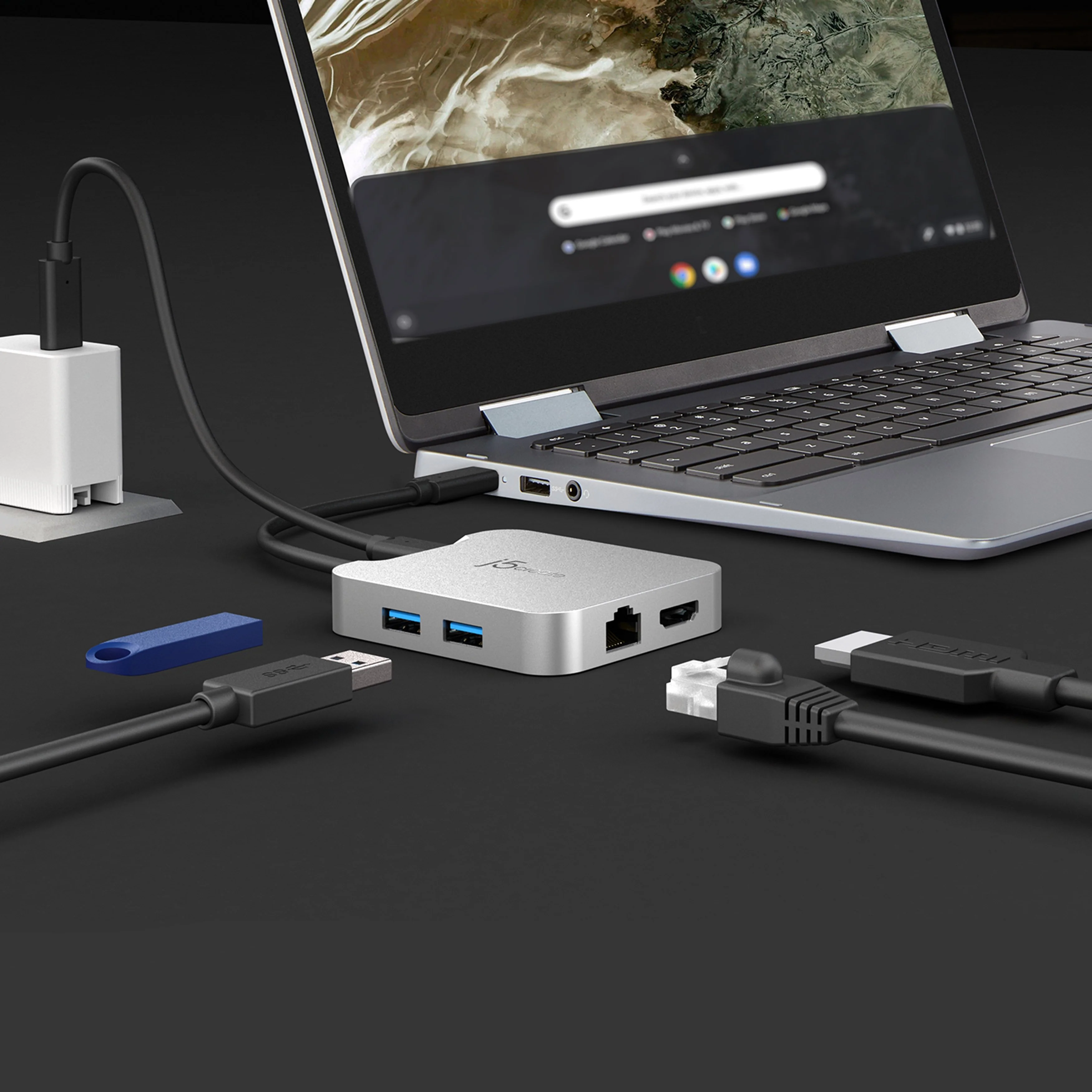 4K60 Elite USB-C® PD Multi-Port Adapter - Image 9
