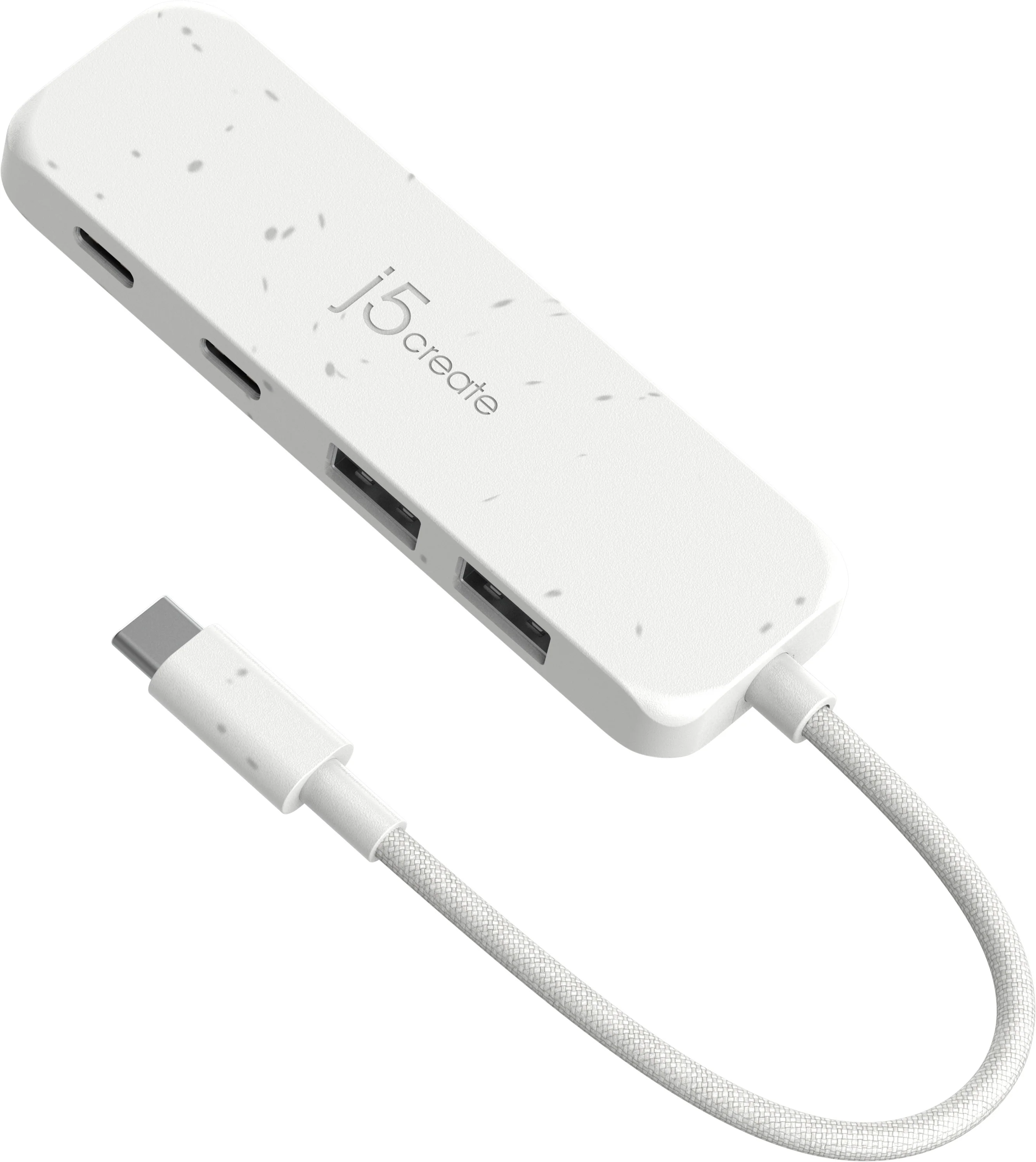 Eco-Friendly USB-C® to 4-Port Type-C & Type-A Gen 2 Hub - Image 3