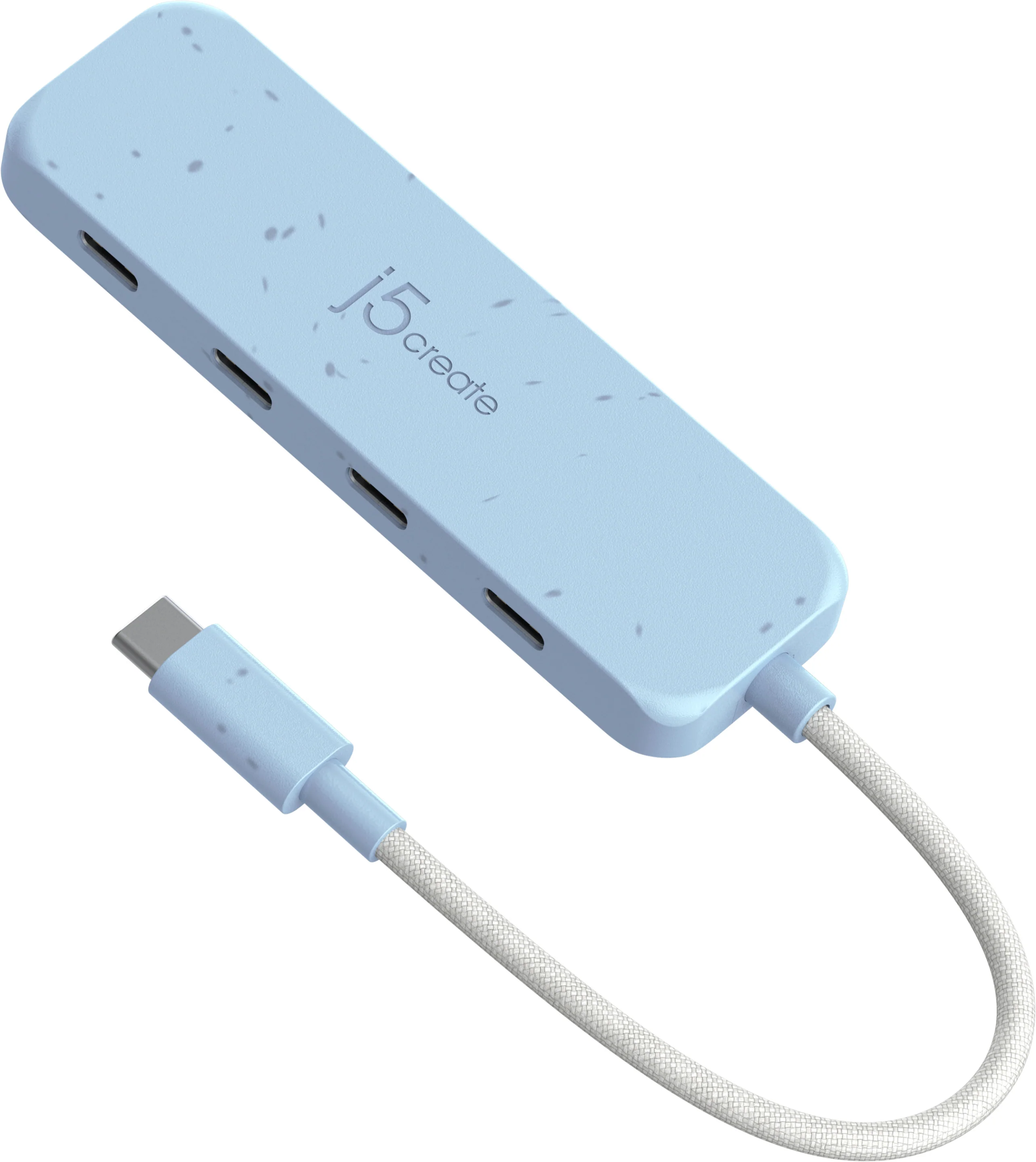 Eco-Friendly USB-C® to 4-Port Type-C Gen 2 Hub - Image 7