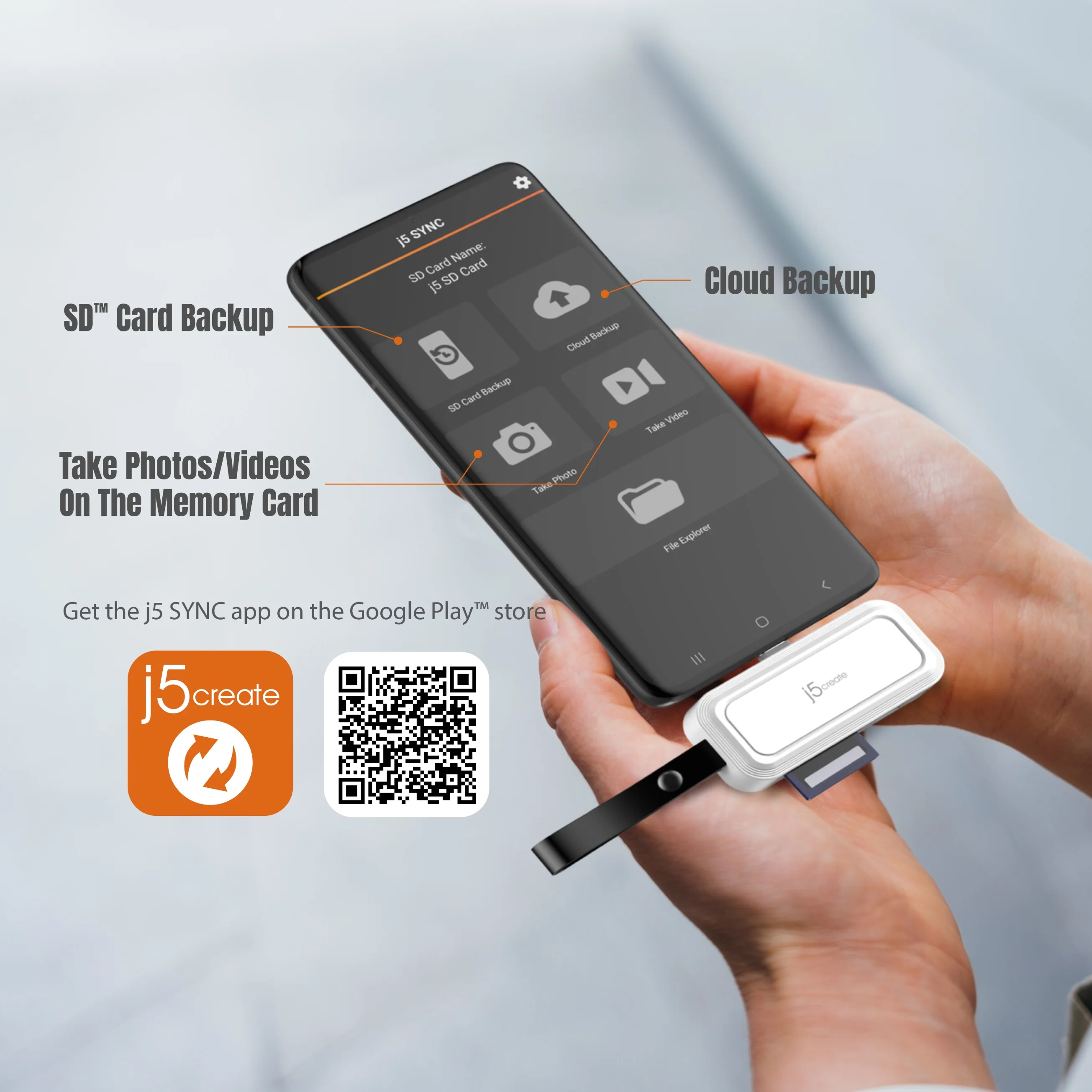 USB-C® to SD™ /microSD™ Adapter for Smartphones - Image 7