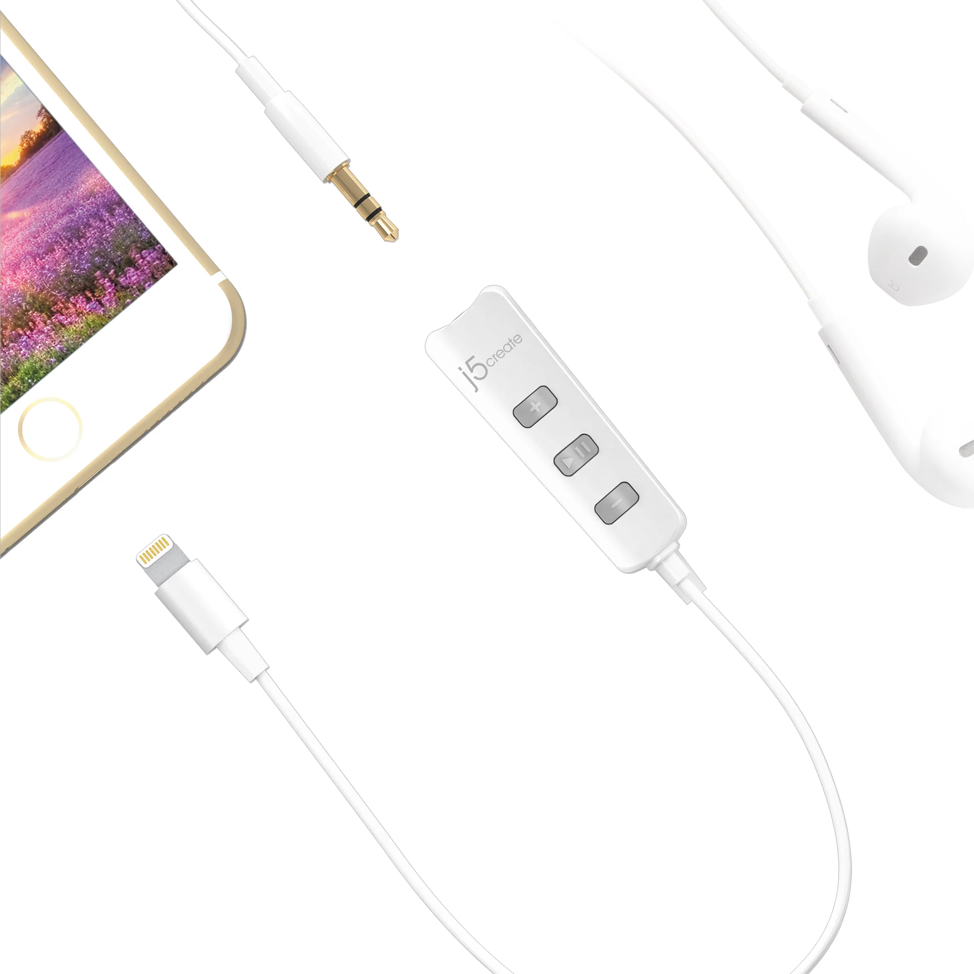 Premium Audio Adapter with Lightning® Connector - Image 9