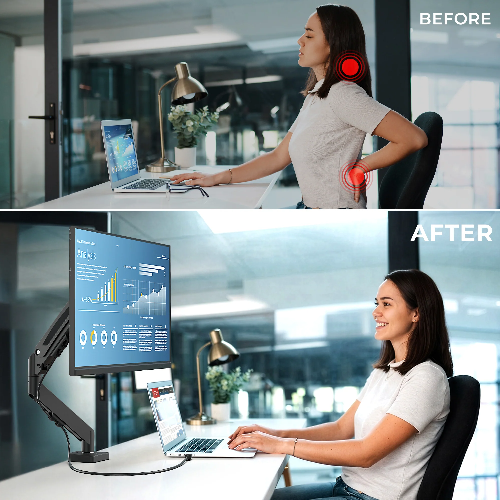Ergonomic Monitor Mount - Image 7