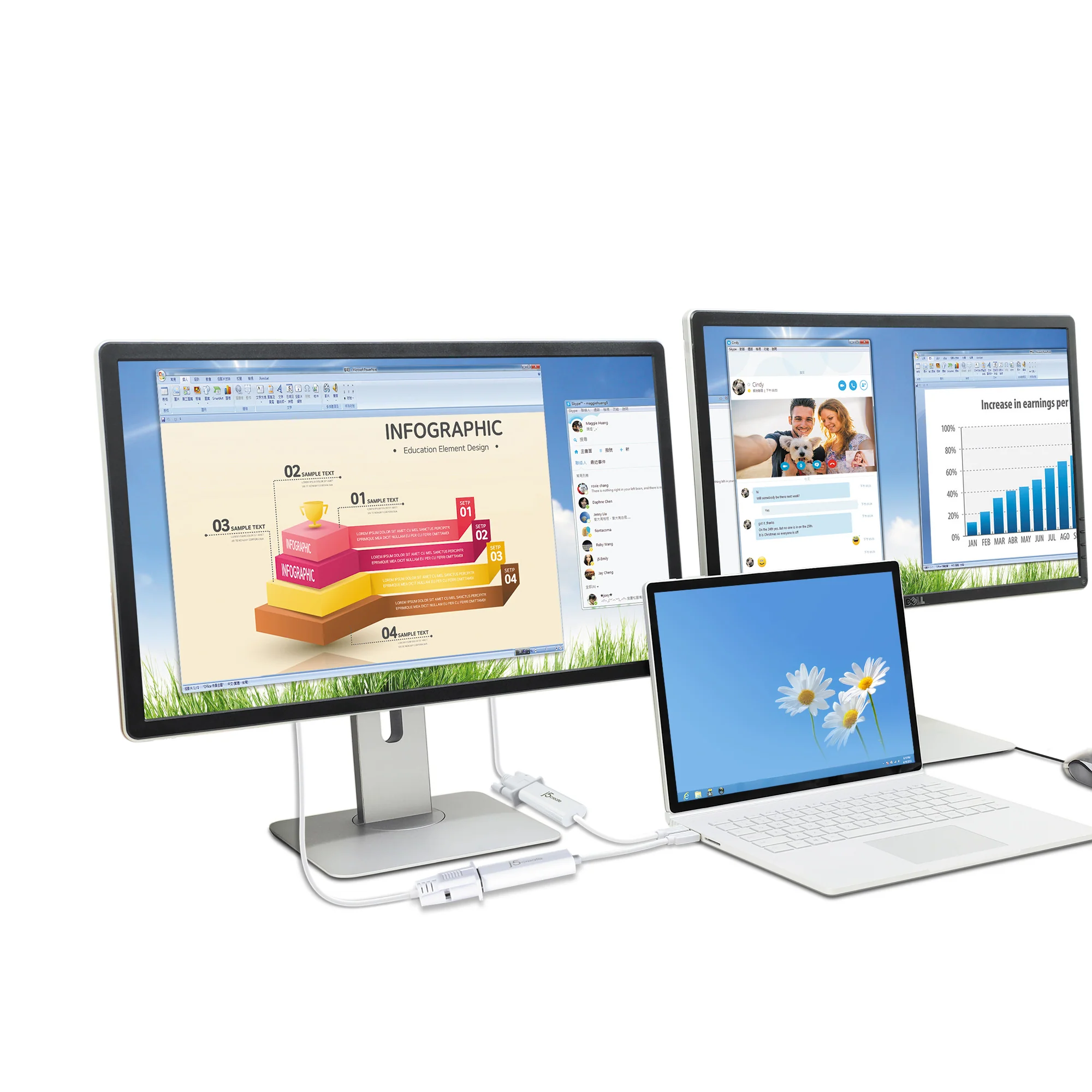 USB™ 3.0 VGA Multi-Monitor Adapter - Image 7