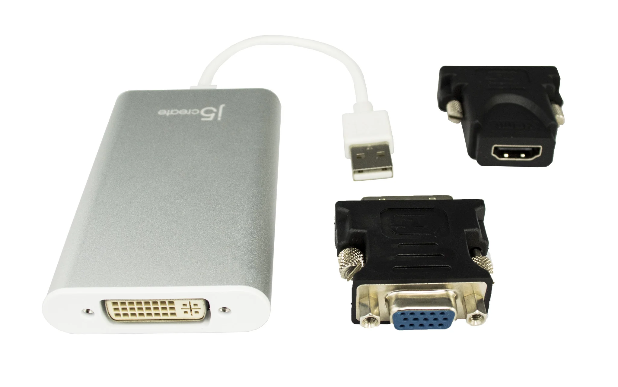 USB™ 2.0 DVI Display Adapter with HDMI™ and VGA Adapters - Image 3