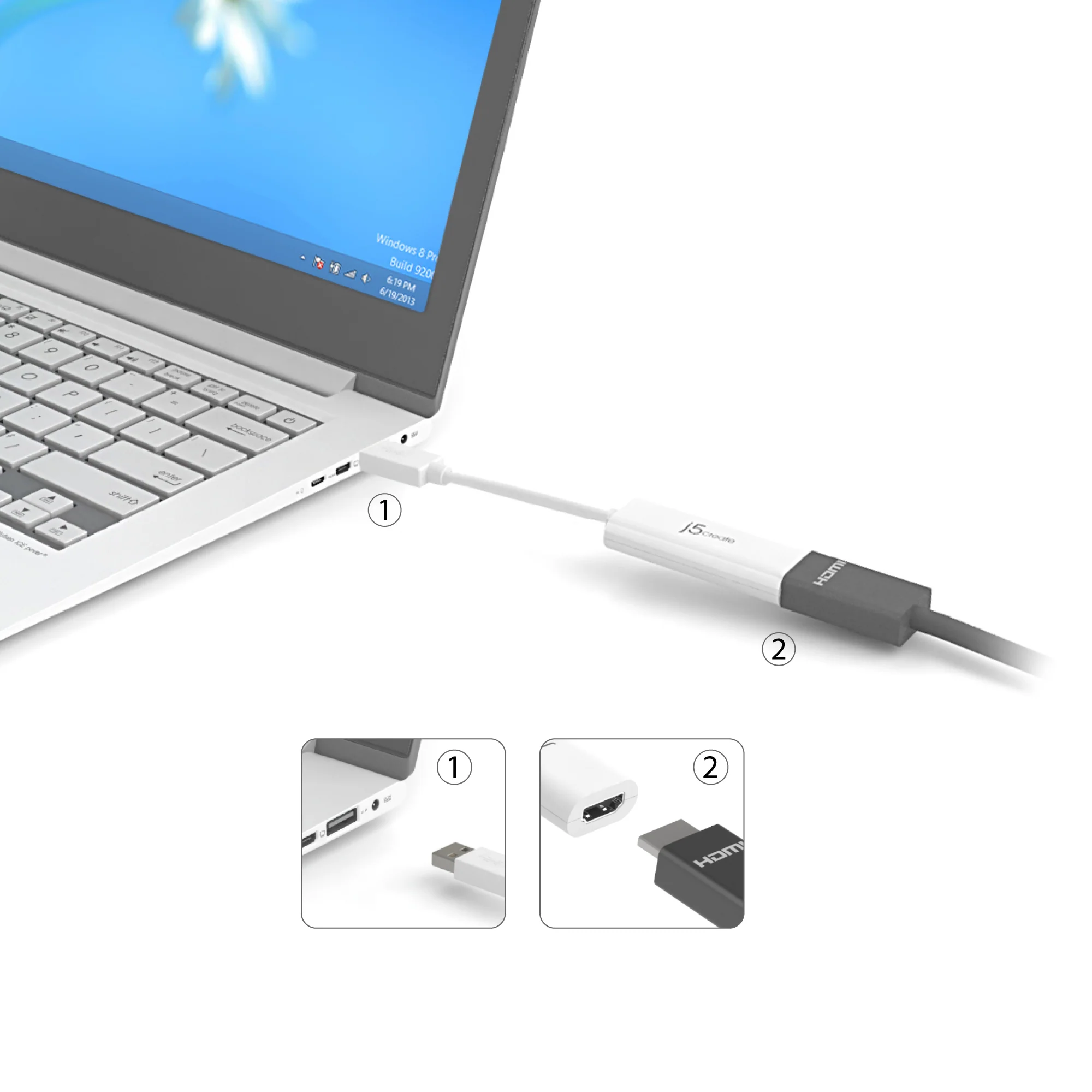 USB™ to HDMI™ Multi-Monitor Adapter - Image 7