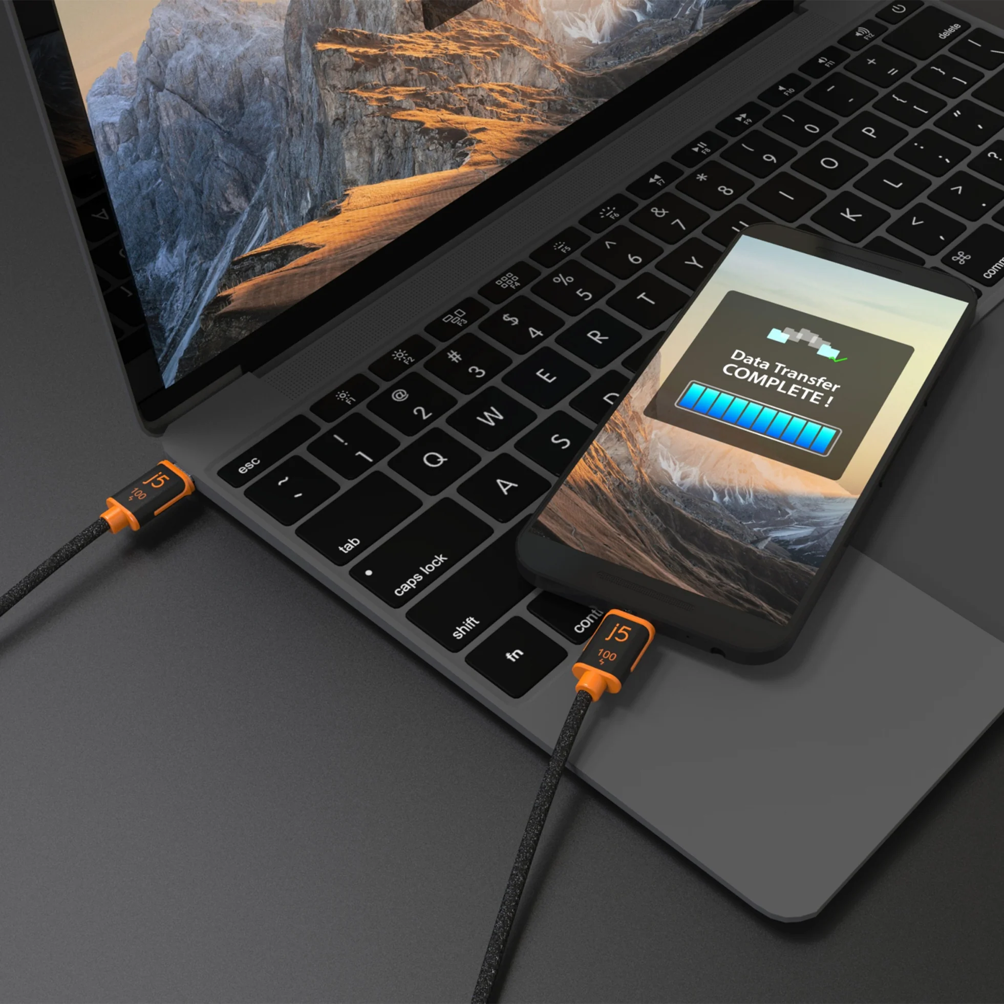 USB-C® 100W Sync & Charge Cable 9.8 FT - Image 7