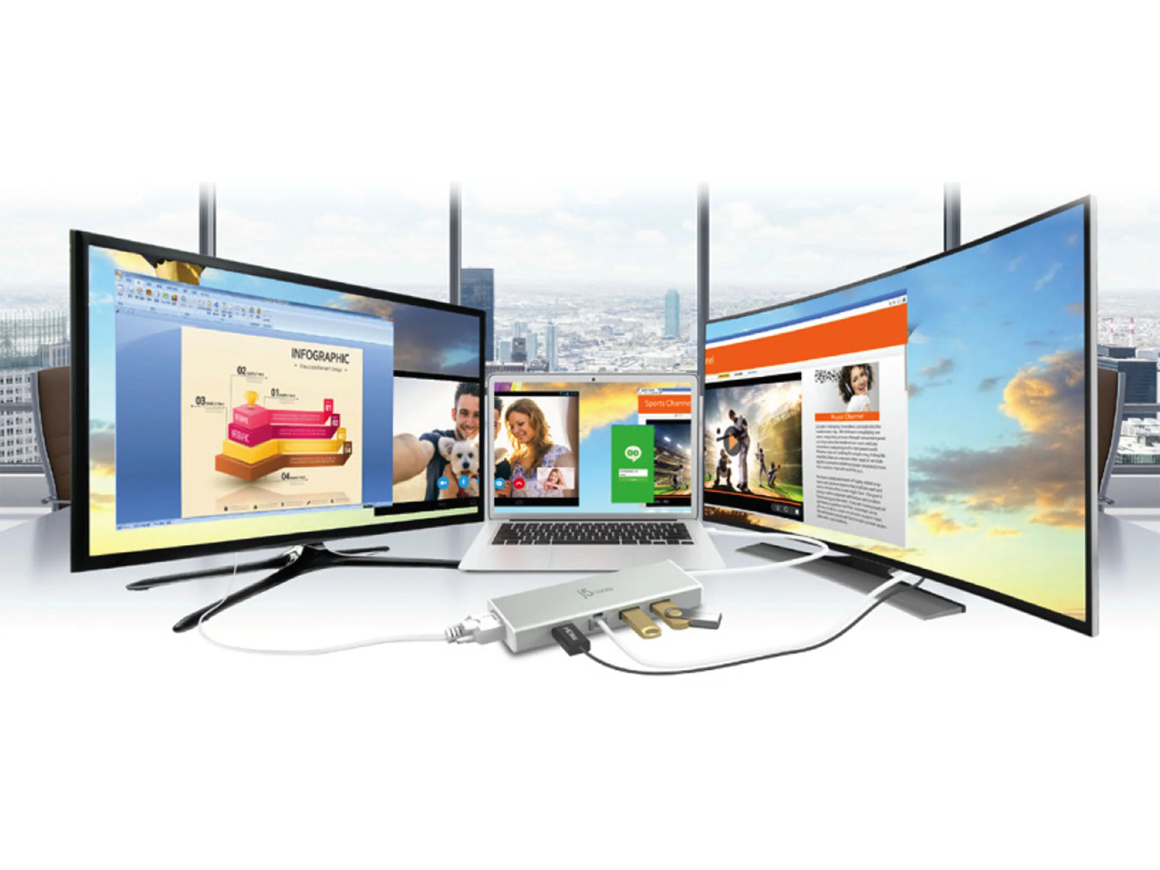 USB™ 3.0 Mini Dock - Image 4