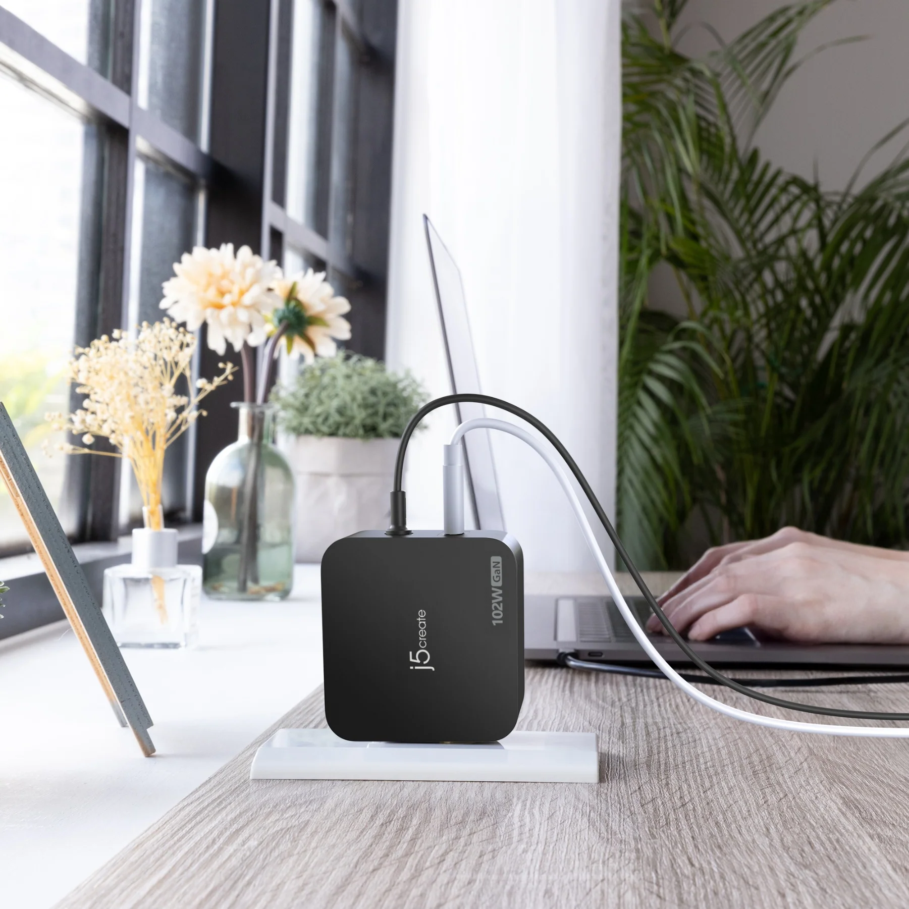 102W Nano Super Charger for USB-C® 2-Port (GaN Power) With AC Extension Kits - Image 6